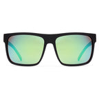 After Dark : Matte Black / L.i.t. Polar Mirror Green