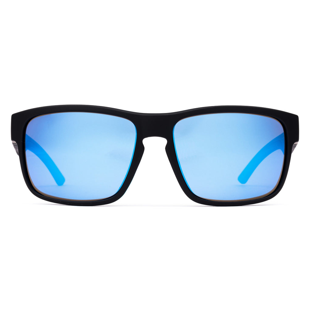 Rambler Sport X : Matte Black / L.i.t. Polar Mirror Blue