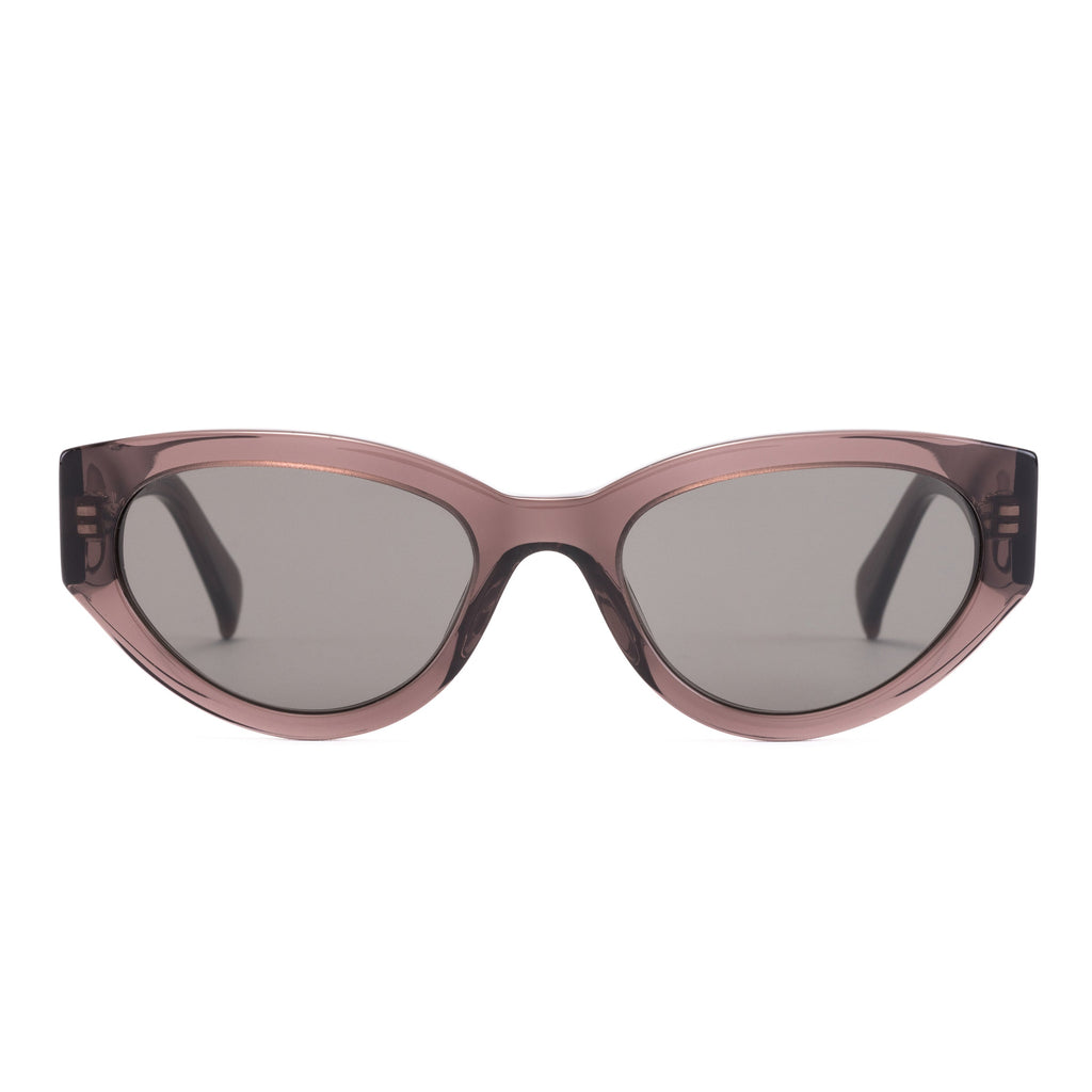 Audrey : Eco Crystal Velvet / Neutral Grey