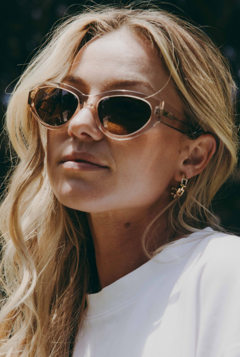 Audrey : Eco Crystal Pebble / Brown