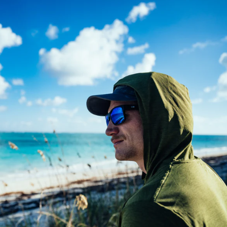 Rambler Sport : Matte Black / L.i.t. Polar Mirror Blue