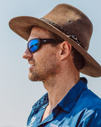 Vanta Sport : Matte Black / L.i.t. Polar Mirror Blue