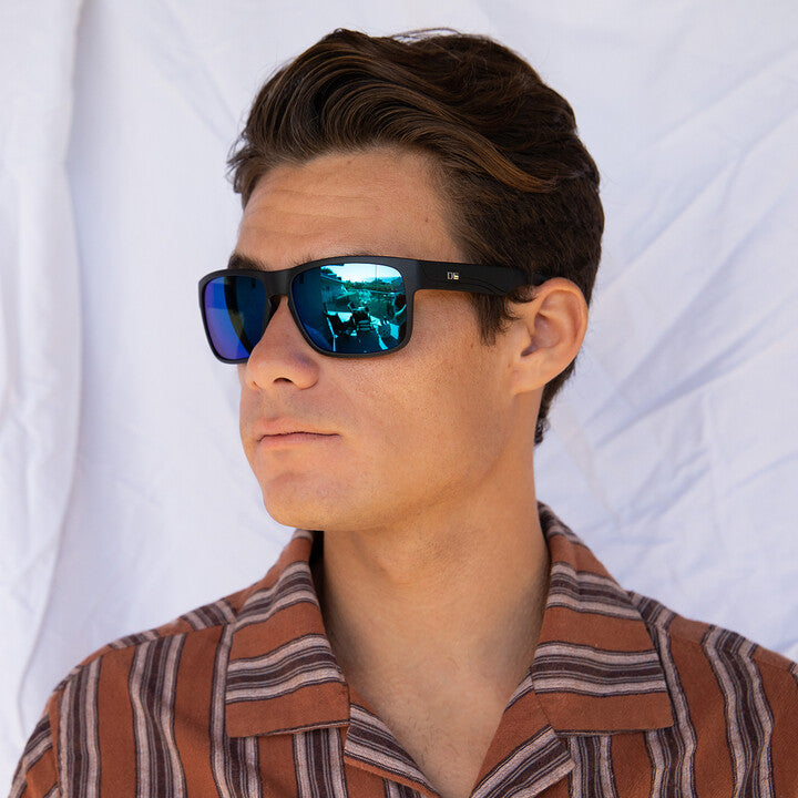 ●ONE BRILLIANT● OtisOB427Black Orange Otis-OB427-Black Ora Rambler - Durable Rectangular Frame for Men – OTIS EYEWEAR USA